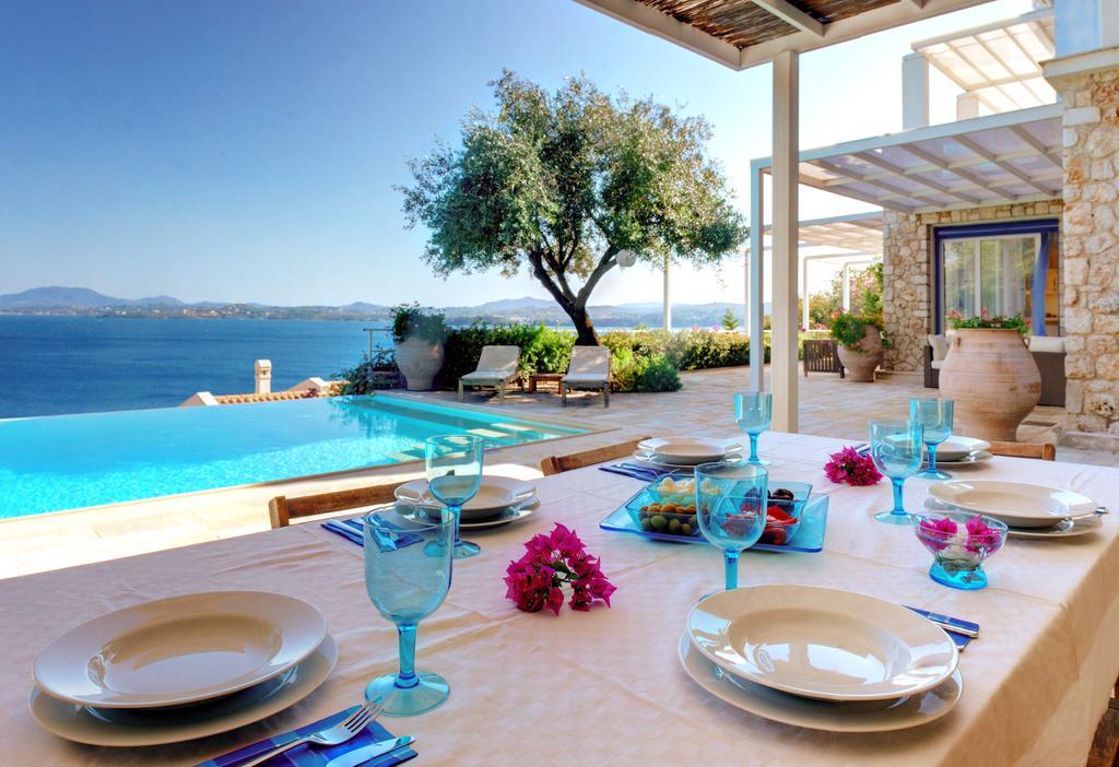 Corfu Luxury Villas Barbati Bagian luar foto